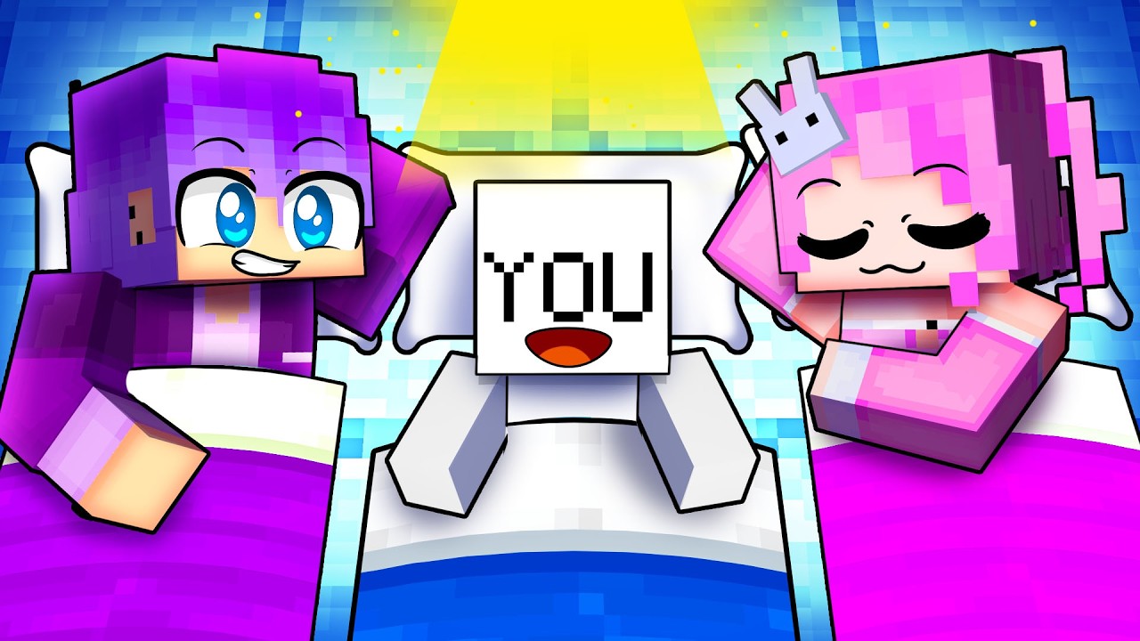 YOU join our SLEEPOVER in Minecraft!