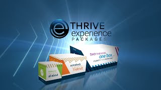How Much Is THRIVE? THRIVE Experience Packages