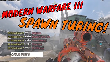 Modern Warfare III - Spawn Tubing on EVERY Map (as of Nov 2023)