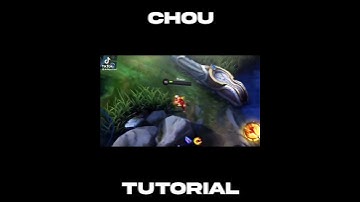 CHOU EMBLEM AND BUILD TUTORIAL 2022 + BRAXY (MLBB) #shorts
