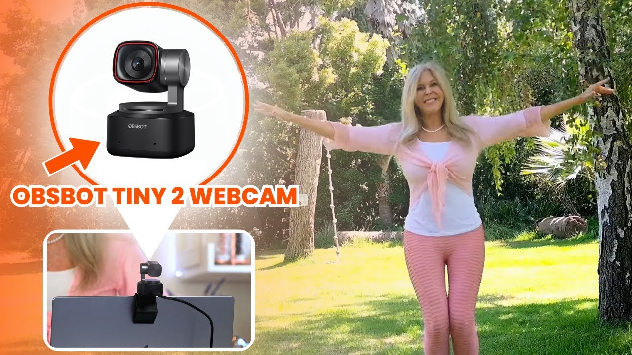 Look Young and Skinny | OBSBOT Tiny 2 4k Webcam - The Best For Zoom Calls and Youtube Streamers!