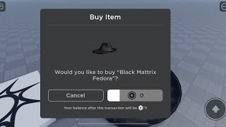 Sniping black Mattrix fedora #742 screenshot 2