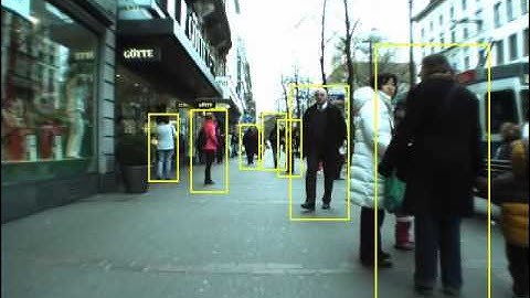 Pedestrian Detection Demonstration