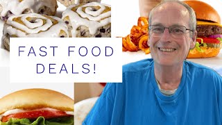 Fast Food Deals Of The Week! Cheap Eats! App Deals! New Foods! May 30, 2024