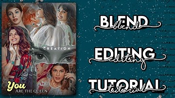 Trending blend editing tutorial. Trisha