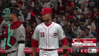 MLB The Show 24 Postseason Gameplay: Arizona Diamondbacks vs Cincinnati Reds - (PS5) [4K60FPS]
