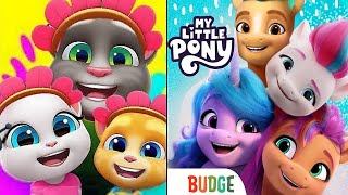 My Talking Tom Friends spring vs My Little Pony World Gameplay Android ios screenshot 4
