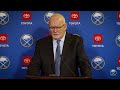 “Now It’s All About Preparing” | Lindy Ruff On Getting Ready For NHL Playoffs | Buffalo Sabres