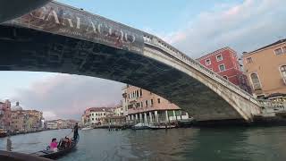 Venice 🛶 Amazing  boat trip on Grand Canal