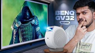 BenQ GV32 review in Hindi🔥| Near perfect portable projector