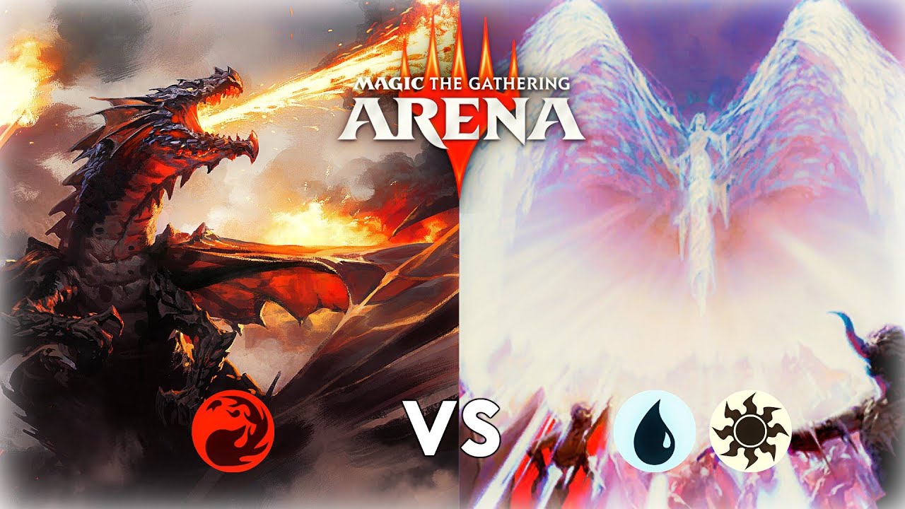 RED DRAGONS VS AZORIUS CONTROL | MTG Arena Historic