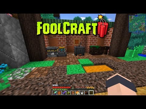 Minecraft - FoolCraft 3 #12: Rope Race Track