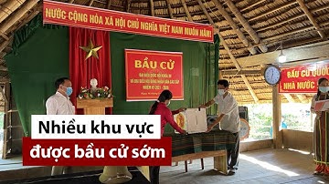 16 tỉnh, thành có khu vực được bỏ phiếu bầu cử sớm - PLO