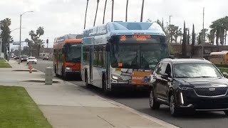 OCTA #5971 Route 38 & LA Metro #3944 Route 460 