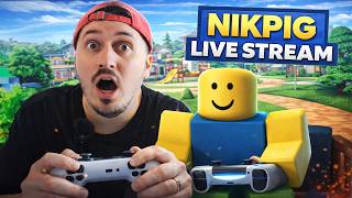 ROBLOX live stream NIKPIG