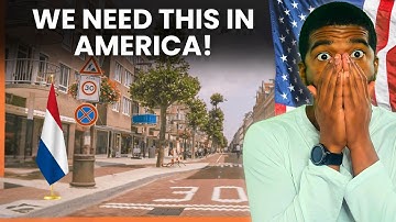 Traffic Calming is Everywhere in the Netherlands | American Reacts