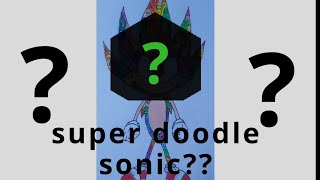 Doodle sonic drawing timelapse