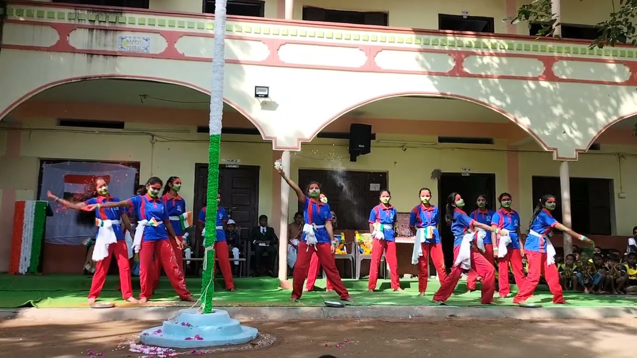 Republic Day special dance and pyramid our sch @SSS