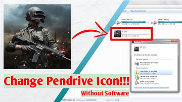 How to change drive icon of Pendrive in easy steps| Set photo on Pendrive icon