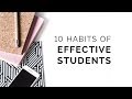 10 habits of effective students 📚