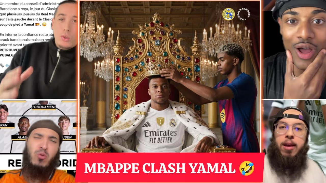 🚨🤣 MBAPPE CLASH LAMINE YAMAL 