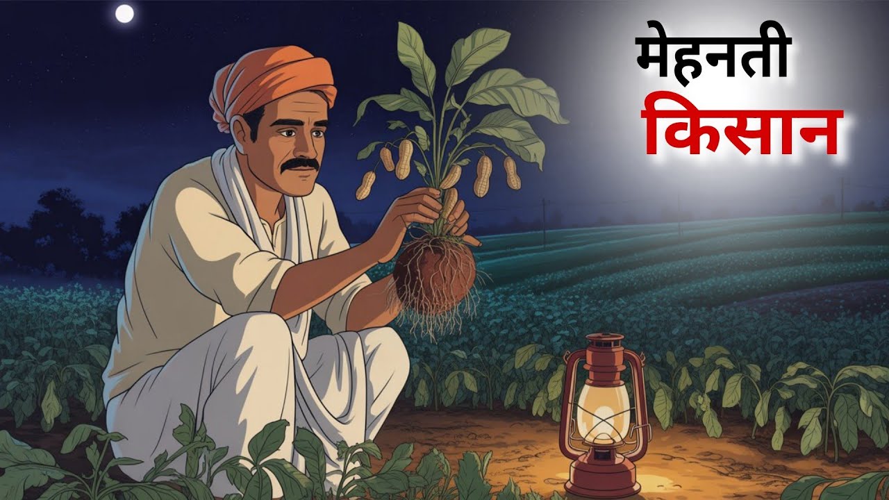 मेहनती किसान I HINDIKAHANIYA I CARTOON STORY I HINDISTORIES