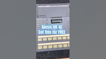 Scored an Alesis HR-16 for FREE!!