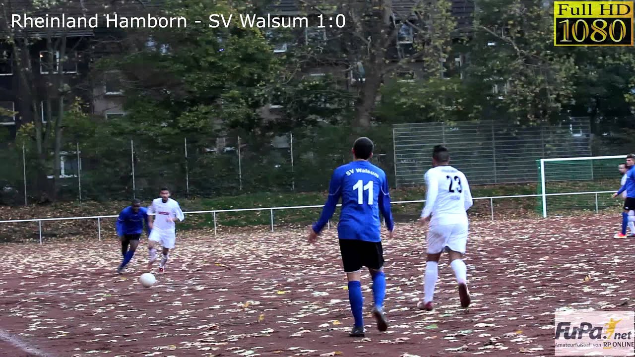 Rheinland Hamborn - SV Walsum 2:0 (1:0) Kreisliga A Grp.2 - Spieltag 11 - 03.11.2013