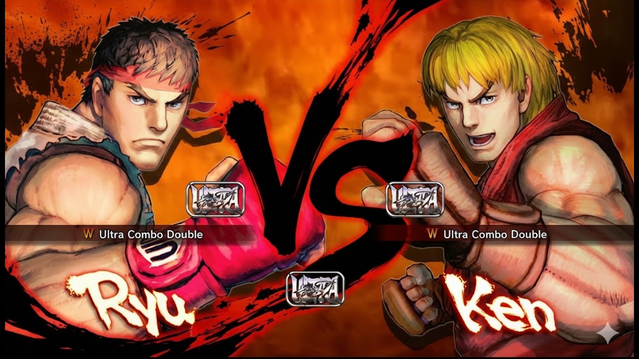 Ultra Street Fighter IV Ryu VS Ken Hardest