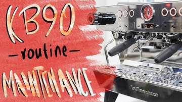 La Marzocco KB90 Routine Maintenance