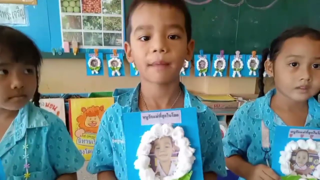 กิจกรรมวันแม่อนุบาล3/2 โรงเรียนโรซารีโอ วิทยา