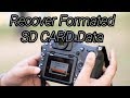 How to Recover SD CARD Data After Format