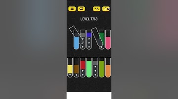 water sort puzzle level 7769