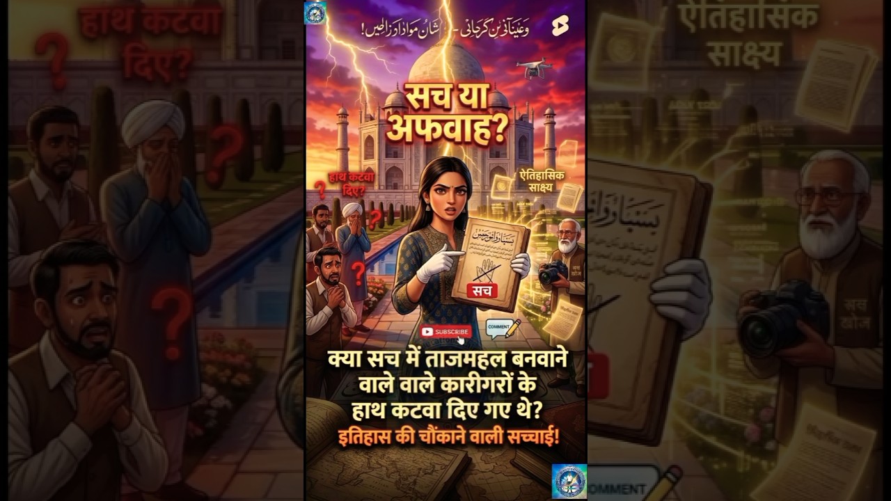 😧ताजमहल बनाने वाले मजदूरों का क्या हुआ। #shortsfeed #shorts #ytshorts #facts #history #tajmahal #yt