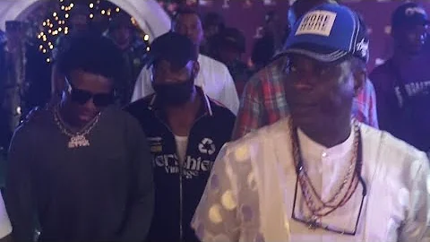 ARRIVAL OF OLORI OMO OBA AKILE IJEBU, K1&SMALL DOCTOR@ENIOLA AJAO'S MOVIE PREMIERE "OWAMBE THIEVES"