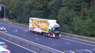 EDDIE STOBARTS NONA JEAN,KYAH TEAH ON M5,GLOUCESTER 031017