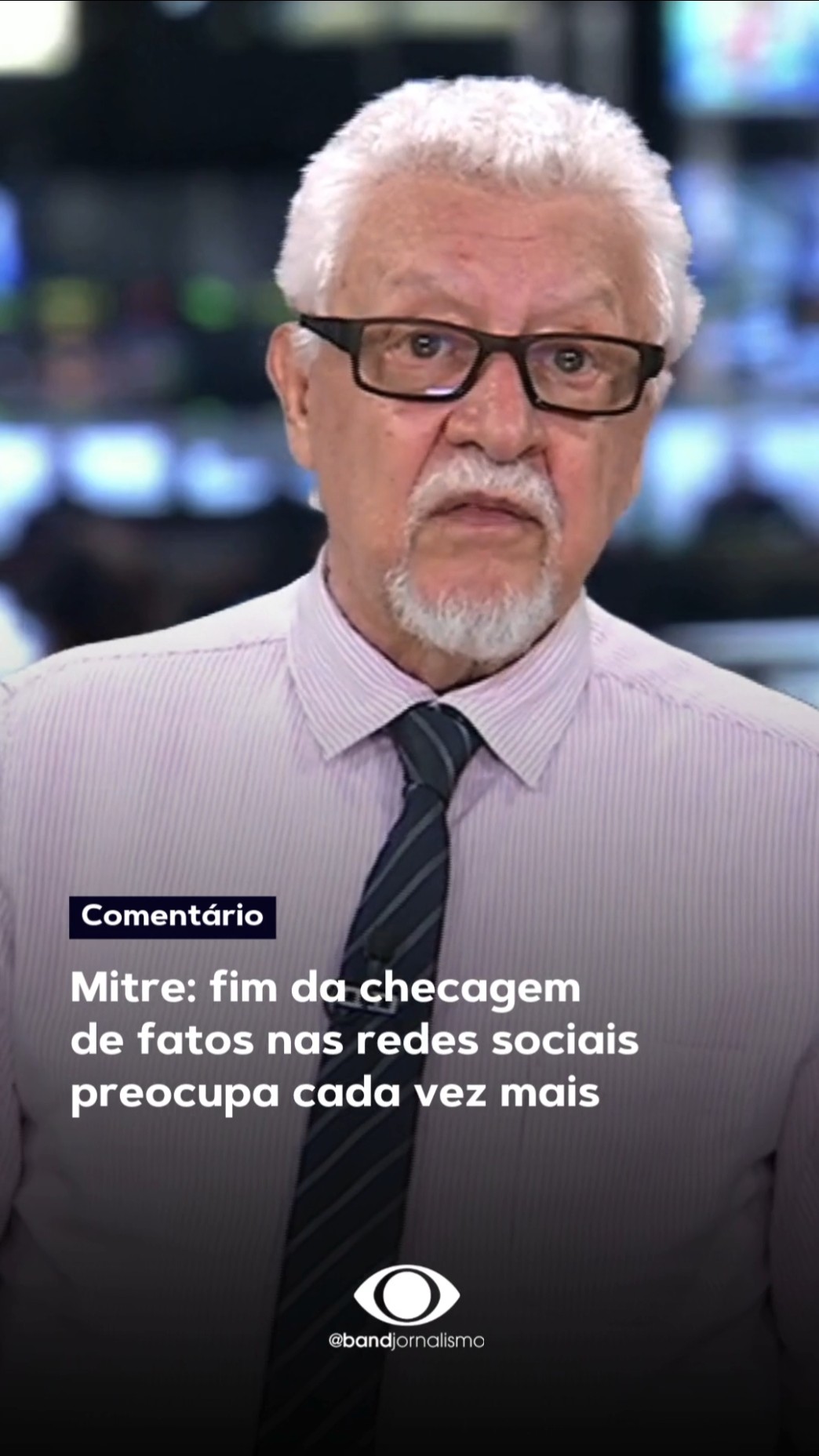 Fim da checagem de fatos nas redes sociais preocupa cada vez mais, diz Fernando Mitre. #shorts