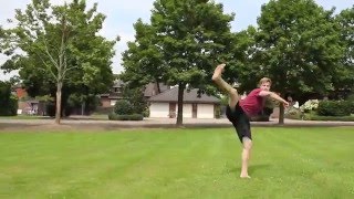We love grass tricking