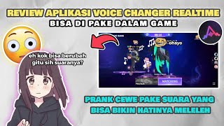 Realtime Voice Changer Application Review | Can be used to play games 😱❓ | Voice Changer #part6 screenshot 3
