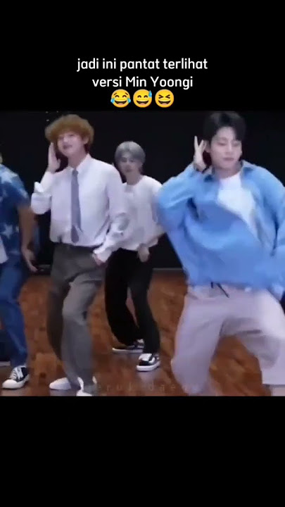SUGA JOGET PERMISSION TO DANCE BIKIN NGAKAK 😭 #suga #bts #army