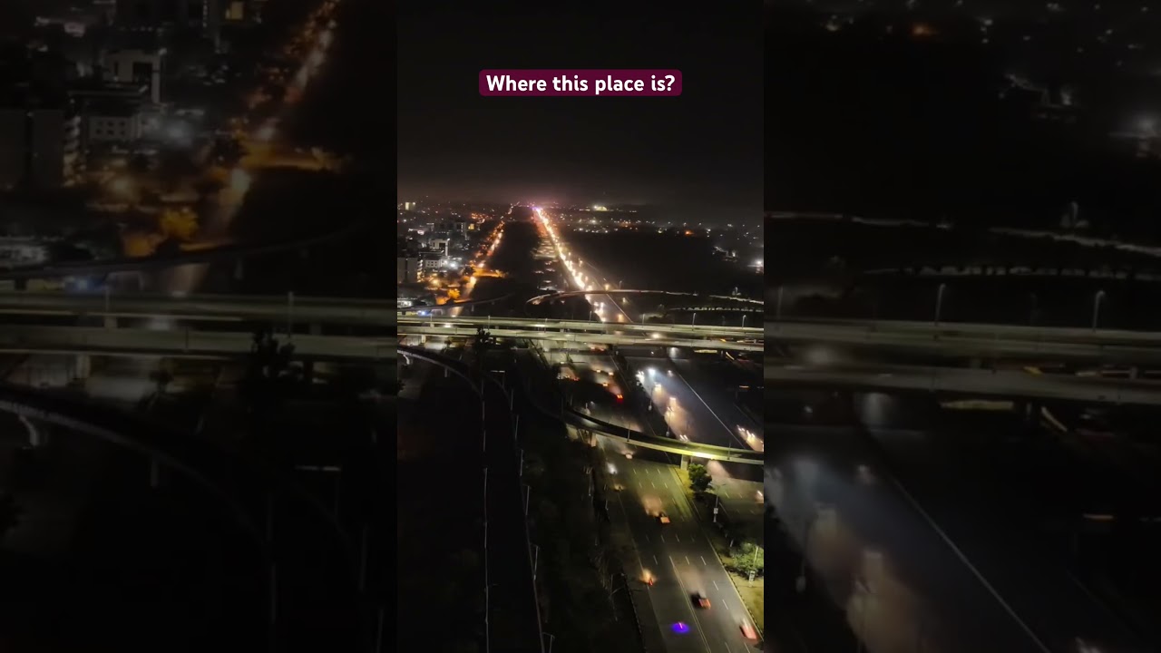 The night view of the second beautiful capital city in Asia? 