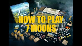 How to play 7 moons the board game. An open-world fantasy adventure for 1-4 players