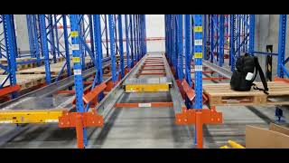 2-Way Radio Shuttle Racking System | High-Density Warehouse Storage