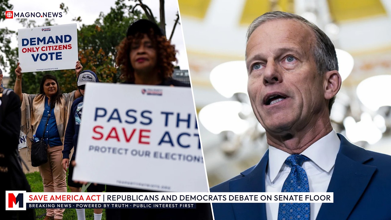 🇺🇸 SAVE America Act 🗳️ Senate Debate on Banning Illegal Alien Voting in ...
