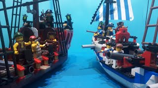 Die Piratenschlacht (Lego Stop Motion deutsch)