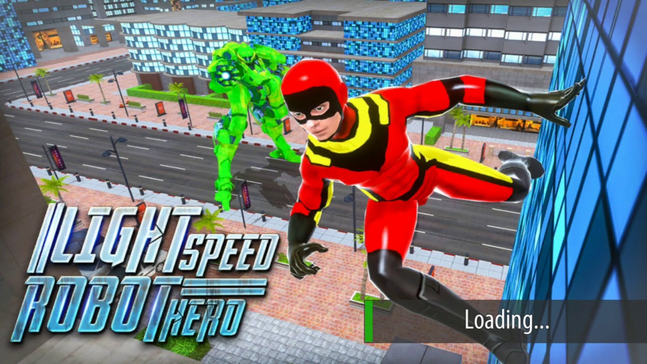 Amazing Light Speed Robot Hero | New Speed Robot Android GamePlay | By Game Crazy