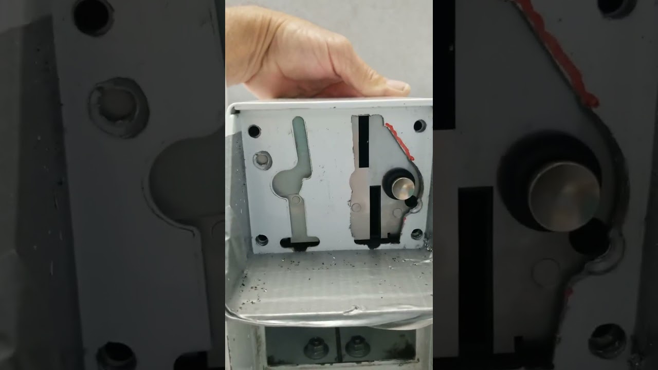 Installation of a Imonex coin drop on a Speed Queen Top Loader #2