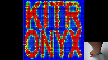 Tactile Image of Rubber Stamp Capture by Kitronyx Force Sensor