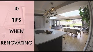 10 TIPS WHEN RENOVATING YOUR HOME | THINGS I WISH WE KNEW BEFORE STARTING OUR BUILD KERRY WHELPDALE