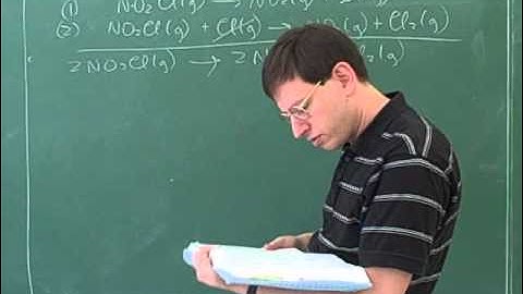 Chemical kinetics. Reaction mechanisms (4)